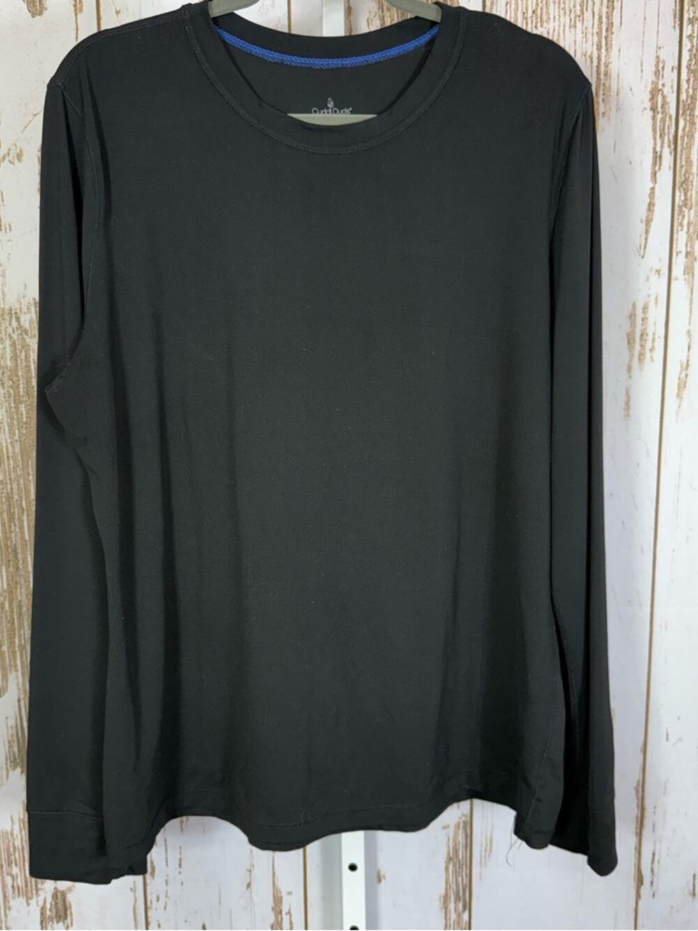 Cuddl Duds Men’s Thermal Black Long Sleeve Crewneck Top. Size XXL.